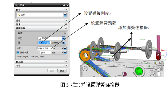 基于NX Motion的高压断路器及弹簧操动机构动力学建模与仿真研究的图3